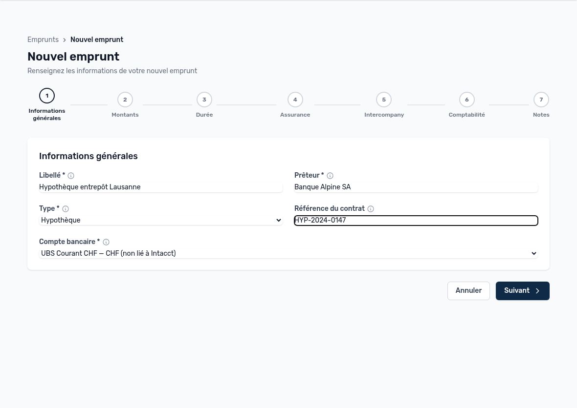 Step 1: general information