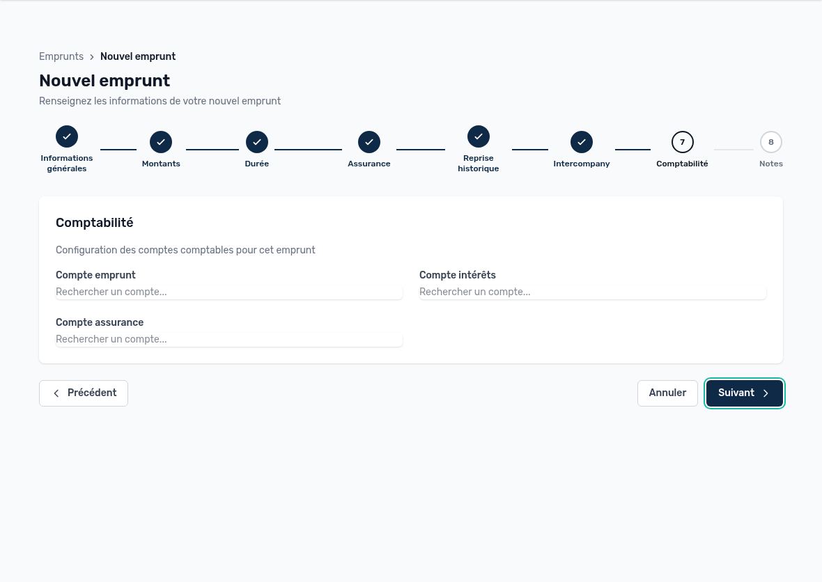Step 7: Intacct GL accounts